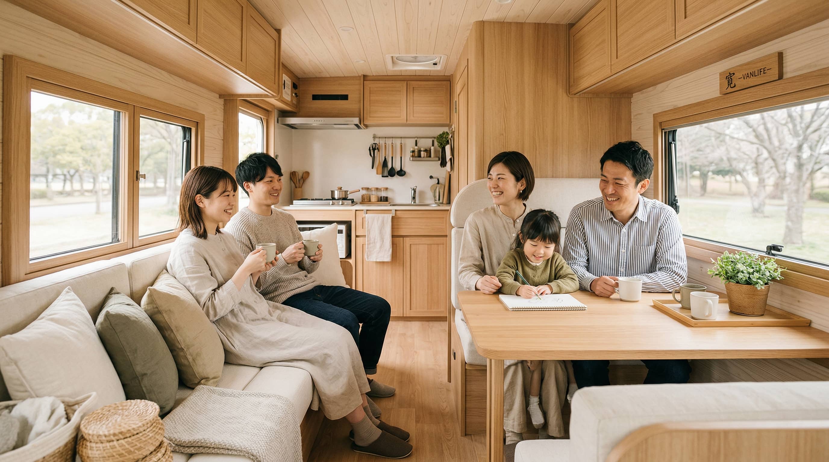 🚐 フル装備で一年中快適な車中泊